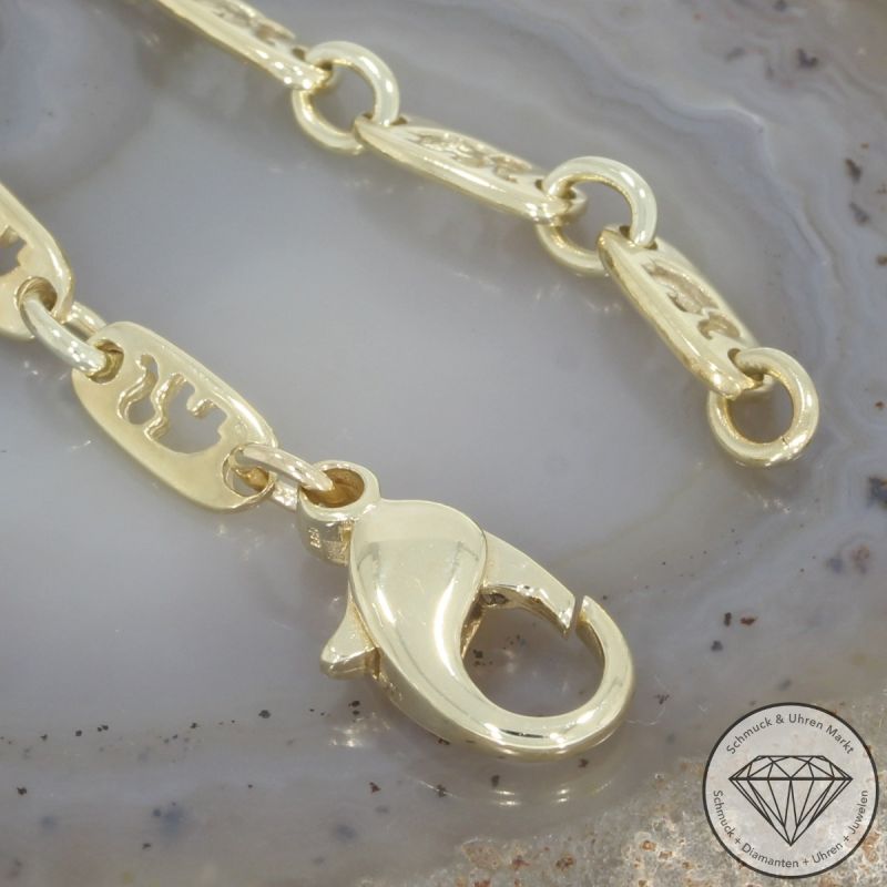 Wert 3100 € Brillant Armband Elefant in 585er 14 K Gelbgold - 106199