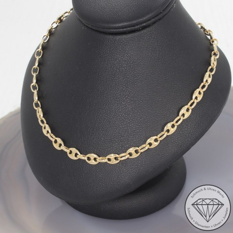 Wert 2890 € Bohnen Kette (15,7 Gramm) in 585er 14 K Gelbgold - 106384