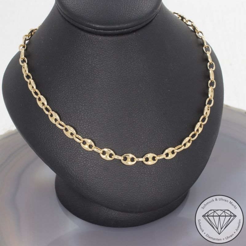 Wert 2890 € Bohnen Kette (15,7 Gramm) in 585er 14 K Gelbgold - 106384