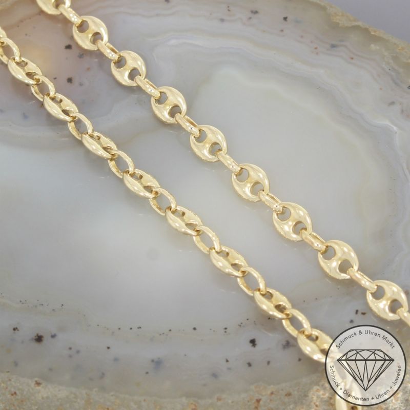 Wert 2890 € Bohnen Kette (15,7 Gramm) in 585er 14 K Gelbgold - 106384