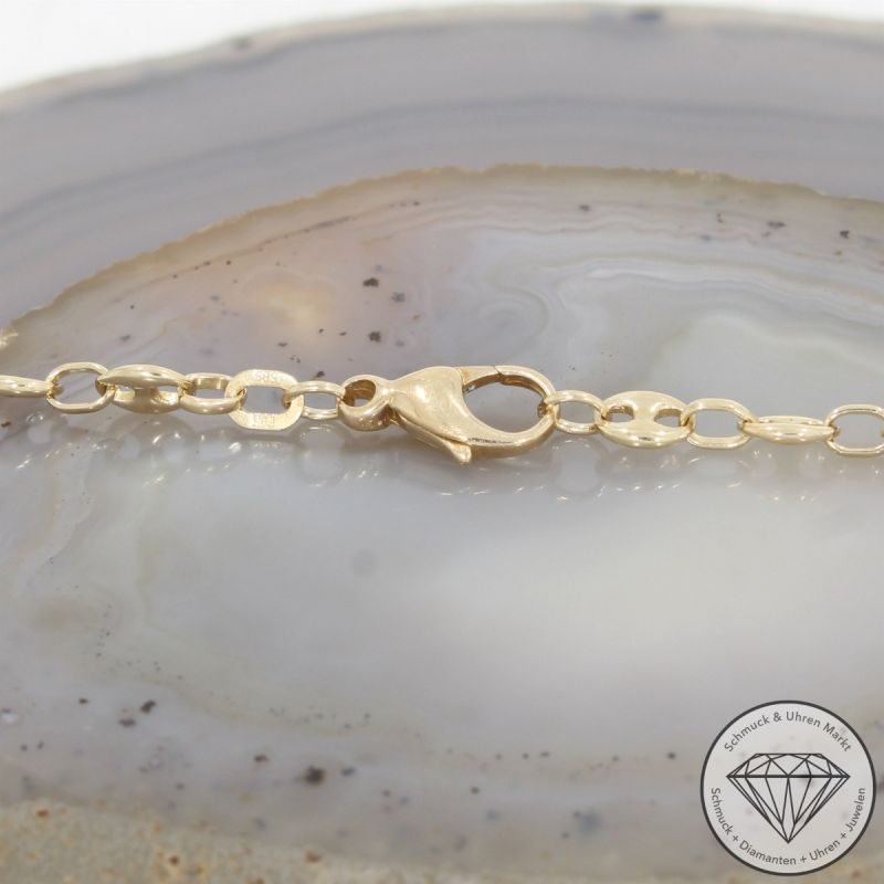 Wert 2890 € Bohnen Kette (15,7 Gramm) in 585er 14 K Gelbgold - 106384