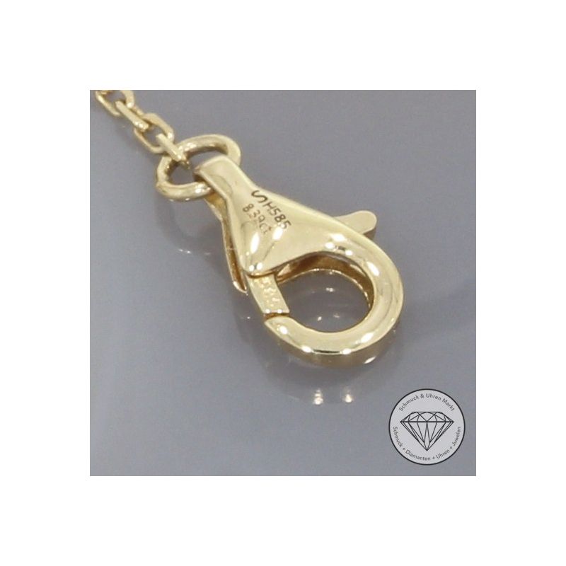 Wert 3600 € Farbedelstein Armband in 585er 14 K Gelbgold - 106443