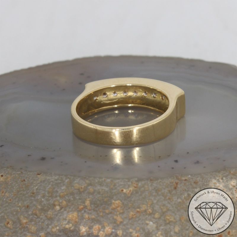 Wert 2590 € Brillant Ring in 750er 18 K Gelbgold - 106505