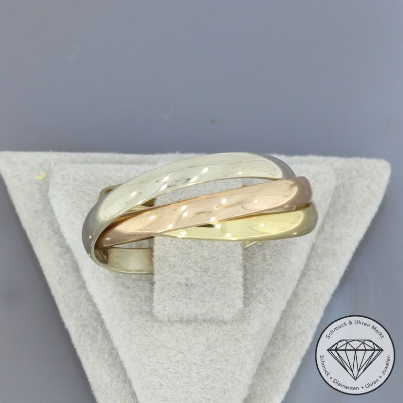 Wert 1750 € Cartier Trinity Ring in 750er 18 K Gold - 106535