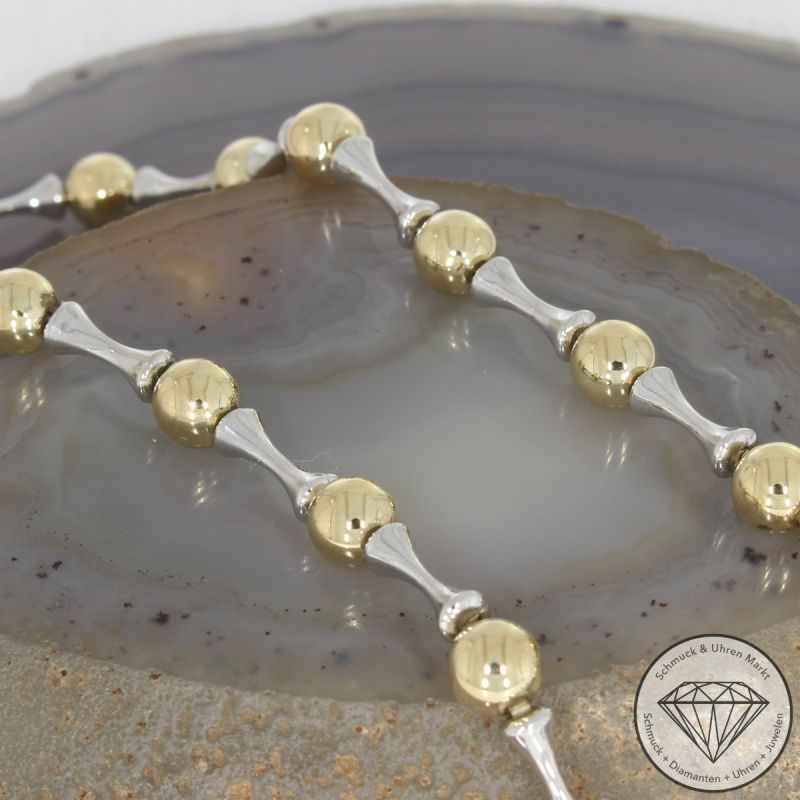 Wert 8150 € CHIMENTO Bicolor Solitär Brillant Collier in 750er 18 K Gold - 106589