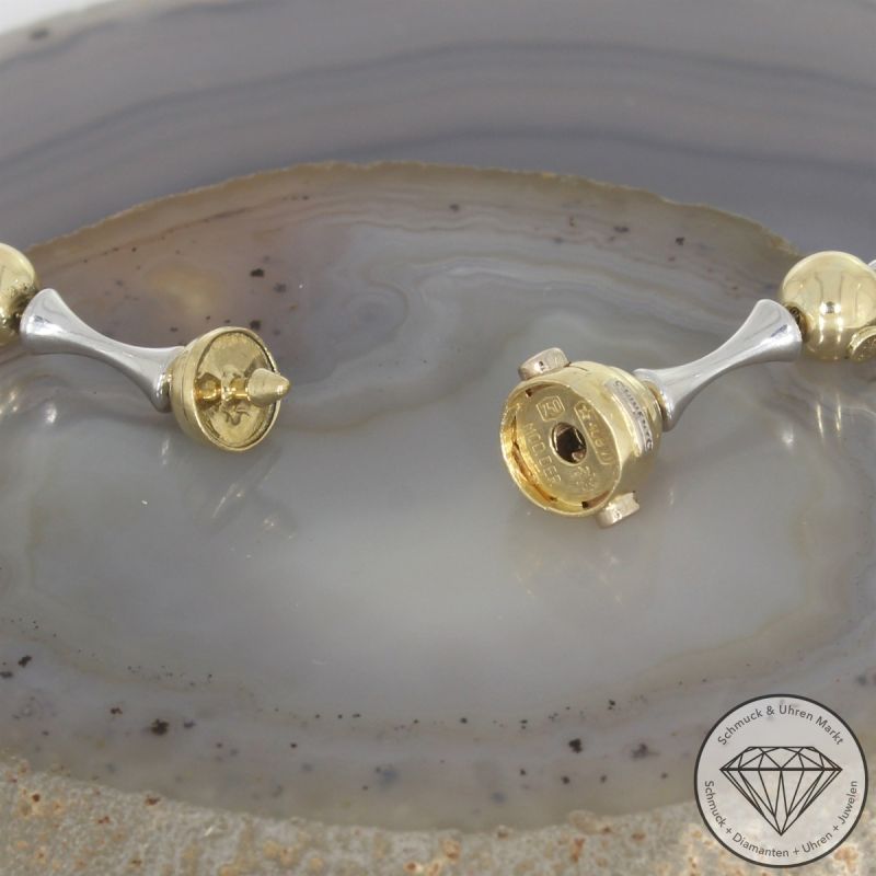 Wert 8150 € CHIMENTO Bicolor Solitär Brillant Collier in 750er 18 K Gold - 106589