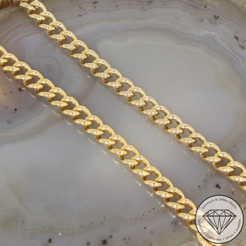Wert 2190 € Panzer Kette (11,9g) in 585er 14 K Gelbgold - 106725 