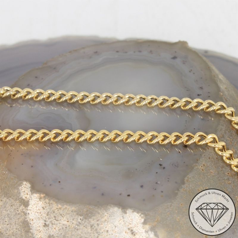 Wert 2190 € Panzer Kette (11,9g) in 585er 14 K Gelbgold - 106725 