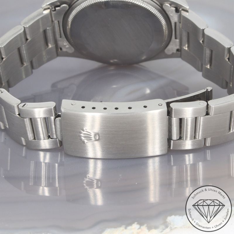 Rolex Air King Oyster Perpetual Automatik Uhr Edelstahl rosa Dial - 91957