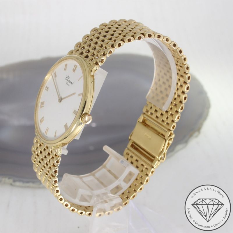 Wert 24000 € Chopard Geneve Classic 922 Handaufzug Uhr mit Box 18 Karat Gelb Gold - 98030