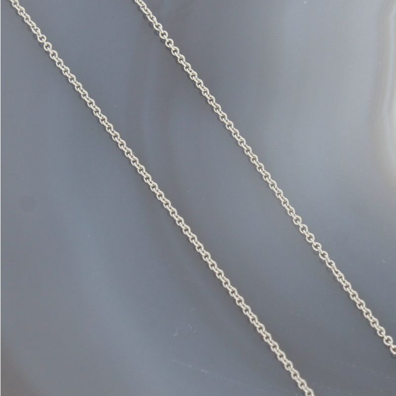 Wert 710 € Brillant Amethyst Anhänger & Kette in 750er 18 K Weißgold - 64962