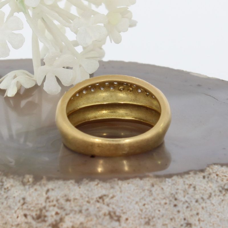 Wert 2900 € Brillant Ring (0,90 carat) in 750er 18 K Gelbgold - 66141