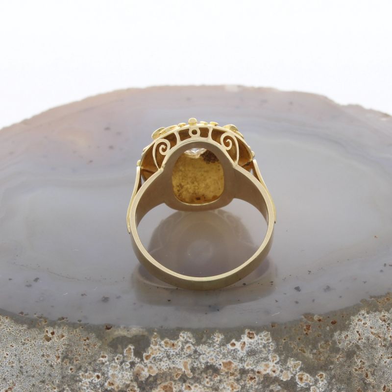 Wert 1690 € Solitär Brillant Ring (ca.0,30 carat) in 585er 14 K Gelbgold - 67823