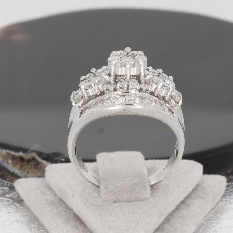 Wert 4950 € Brillant Diamant Ring 585er 14 K Weißgold - 69110