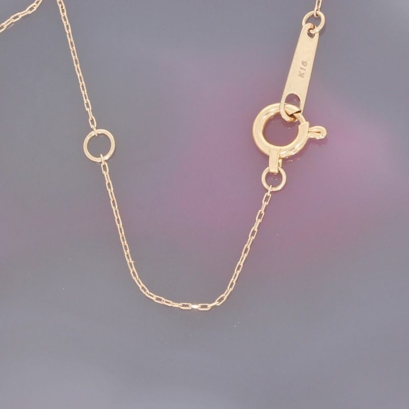 Wert 690 € Solitär Brillant Kette (0,10 carat) in 750er 18 K Rosegold - H961