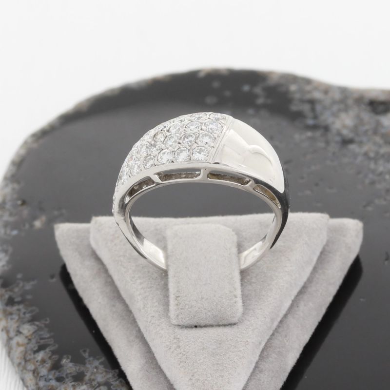 Sale! Wert 3090 € Brillant Ring (ca. 1,04 carat) in 750er 18 K Weißgold - 75727
