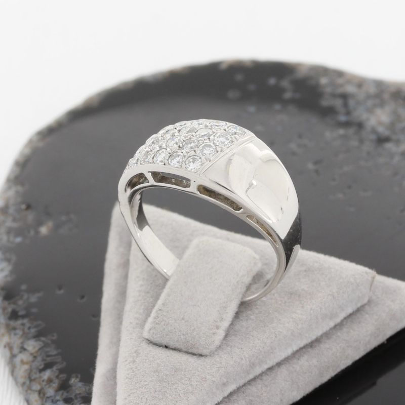 Sale! Wert 3090 € Brillant Ring (ca. 1,04 carat) in 750er 18 K Weißgold - 75727