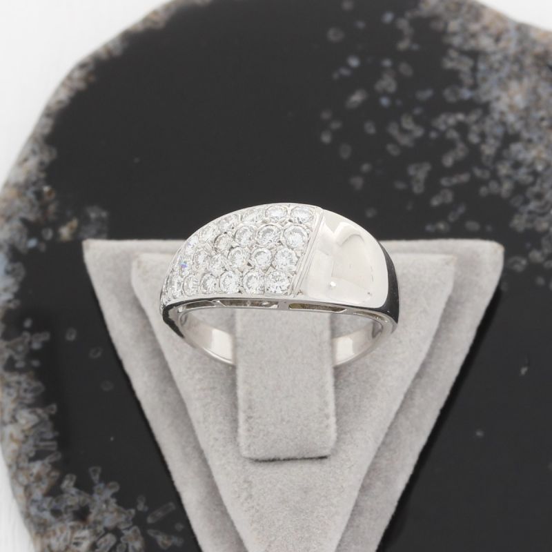 Sale! Wert 3090 € Brillant Ring (ca. 1,04 carat) in 750er 18 K Weißgold - 75727