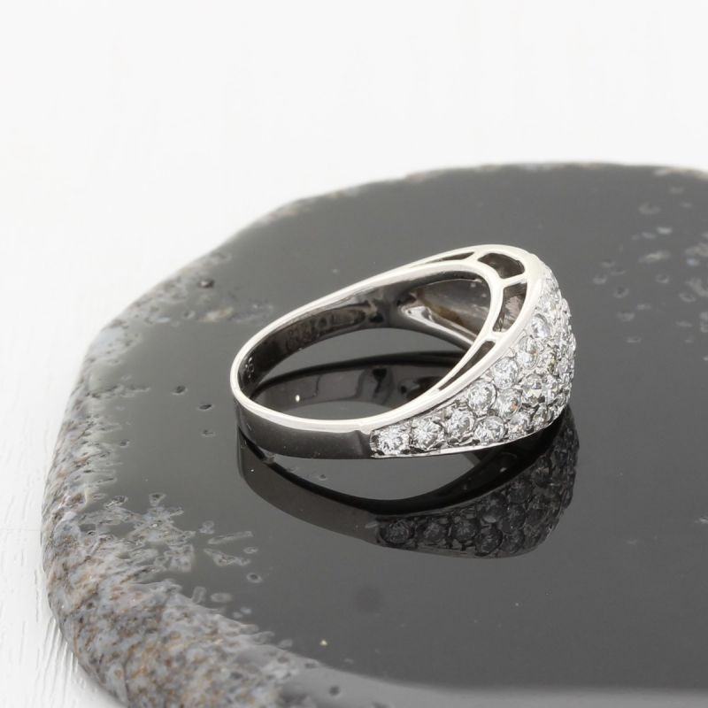 Sale! Wert 3090 € Brillant Ring (ca. 1,04 carat) in 750er 18 K Weißgold - 75727
