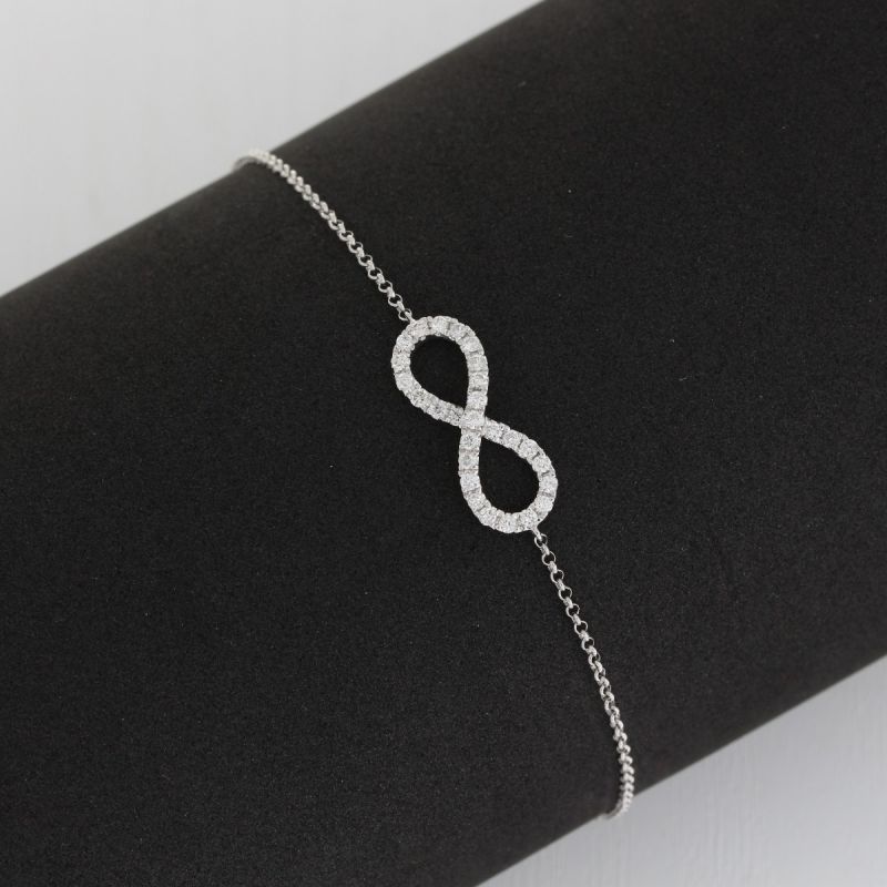 Wert 1790 € Brillant Armband (0,30 carat) in 750er 18 K Weißgold - H1025