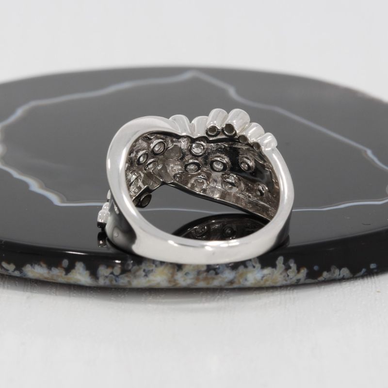 Wert 5490 € Brillant Ring (0,77 carat) in 585er 14 Karat Weißgold – H225