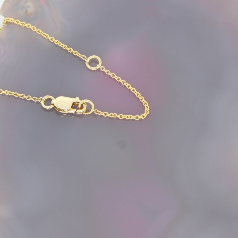 Wert 850 € Brillant Citrin Anhänger mit Kette in 585er 14 K Gelbgold - H1144