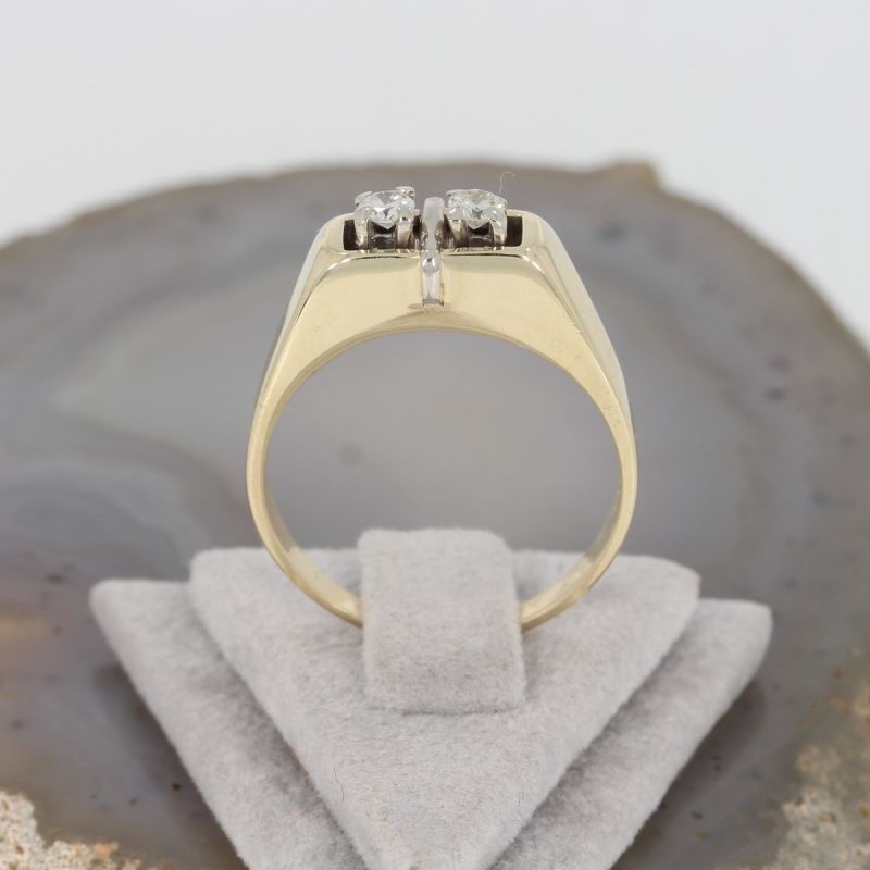 Wert 950 € Brillant Ring (ca. 0,20 carat) in 585er 14 K Gelbgold - K78751