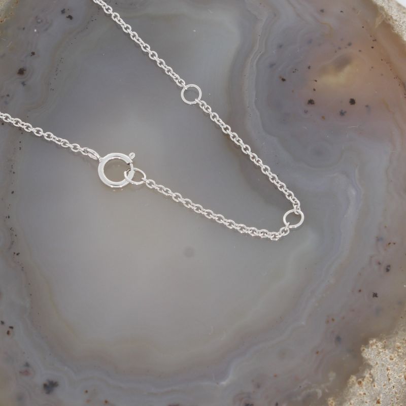 Wert 2250 € Brillant Anhänger mit Kette (0,60 carat) in 585er 14 K Weißgold - H1180
