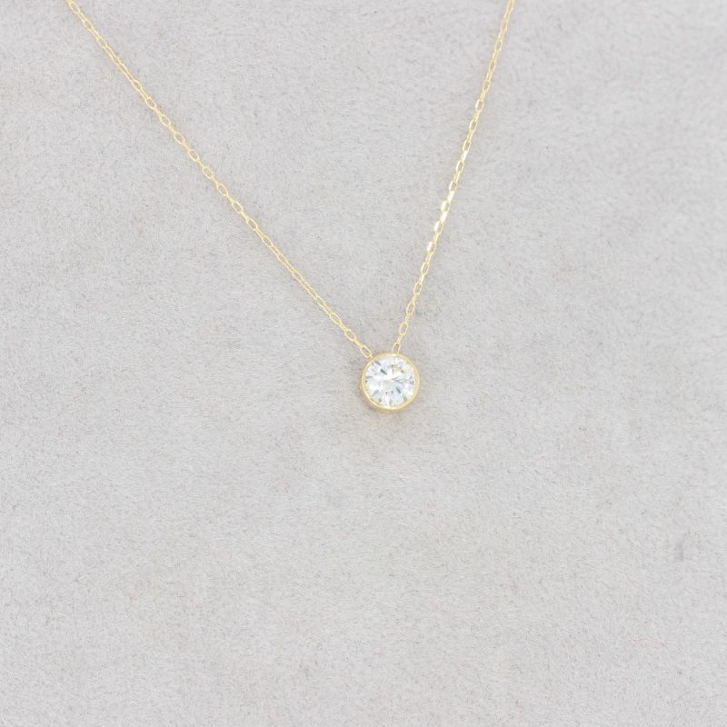 Wert 1700 € Solitär Brillant Anhänger mit Kette (0,21 carat) in 750er 18 K Gelbgold - H582