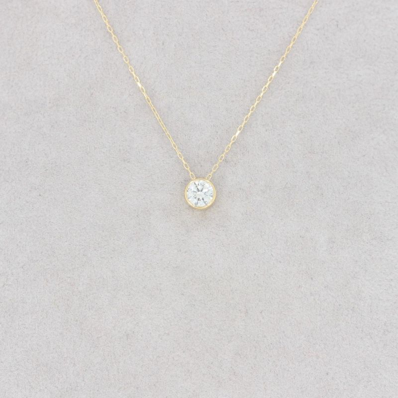 Wert 1700 € Solitär Brillant Anhänger mit Kette (0,21 carat) in 750er 18 K Gelbgold - H582
