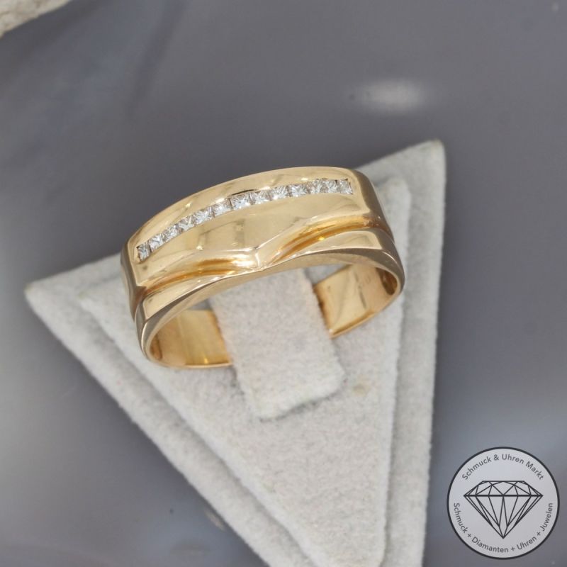 Wert 1990 € Diamant Ring in 750er 18 K Rosegold - 78957