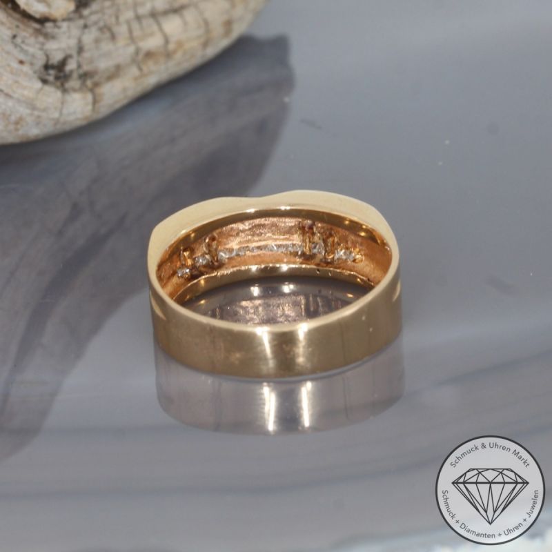 Wert 1990 € Diamant Ring in 750er 18 K Rosegold - 78957