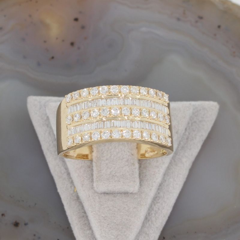 Wert 4390 € Brillant Diamant Ring in 585er 14 K Gelbgold - 79049