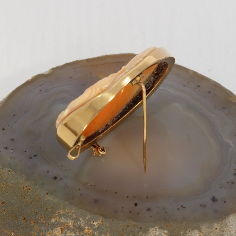 Wert 990 € Gemmen Anhänger & Brosche in 585er 14 K Gelbgold - K79487