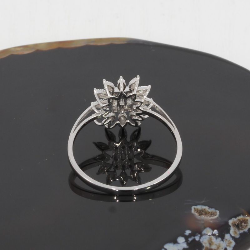Wert 1690 € Brillant Diamant Ring in 585er 14 K Weißgold - H1226