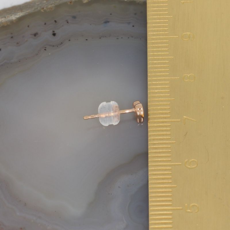 Sale! Wert 690 € Brillant Ohrringe Herz (0,18 carat) in 750er 18 K Rosegold - H41