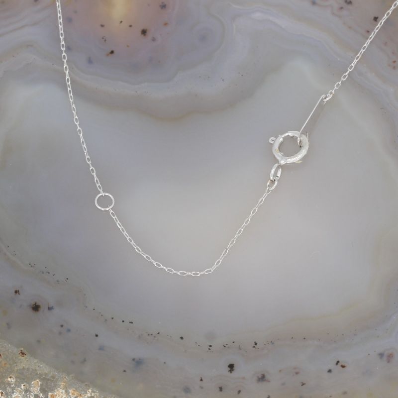 Sale! Wert 1710 € Solitär Brillant Collier Stern (0,18 carat) in 750er 18 K Weißgold - H1253