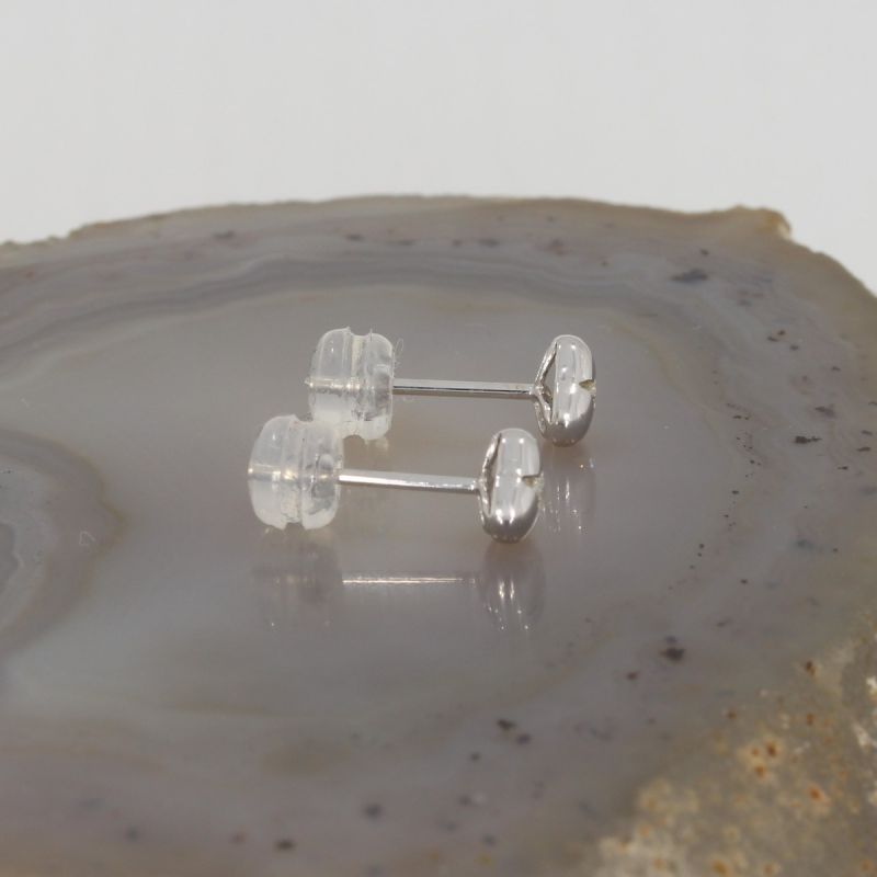 Wert 690 € Solitär Brillant Ohrringe Ohrstecker Herz (0,10 carat) in 750er 18 K Weißgold - H45