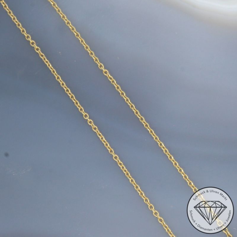 Wert 1350 € Brillant Amethyst Collier in 750er 18 K Gelbgold - 80700