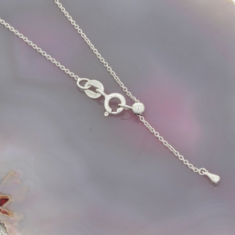 Wert 2690 € Brillant Diamant Anhänger & Kette in 750er 18 K Weißgold - H79
