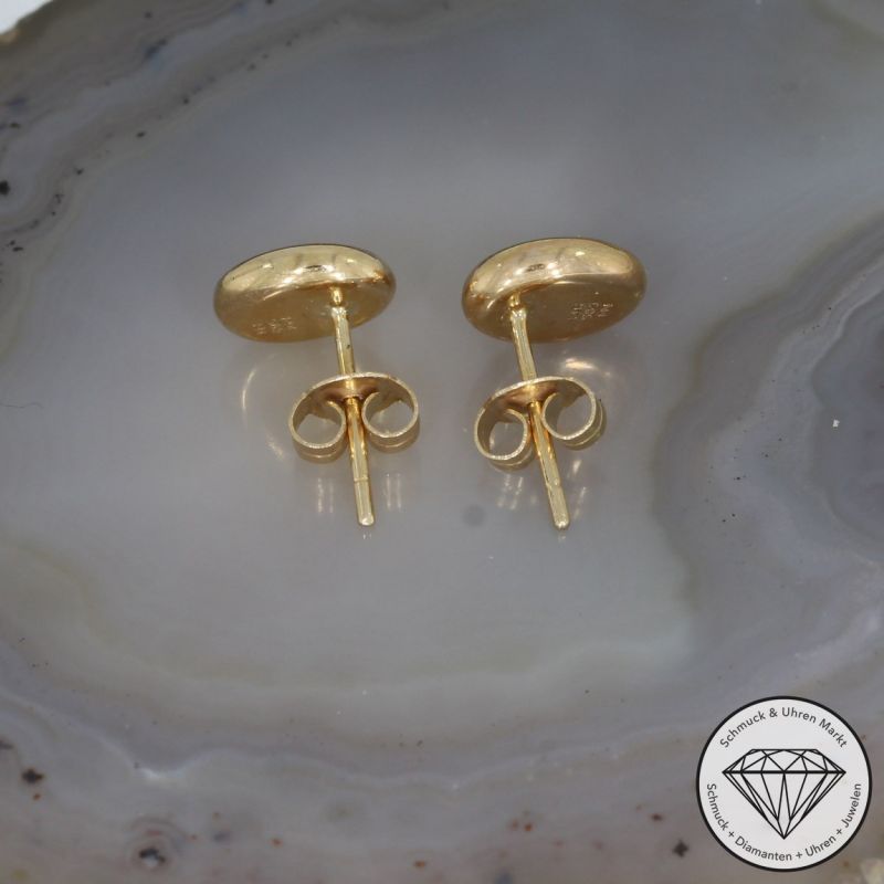 Wert 400 € Opal Ohrringe in 585er 14 K Gelbgold - 80917