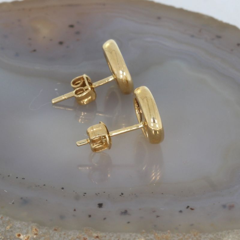 Wert 810 € Opal Ohrstecker in 585er 14 K Gelbgold - 80991