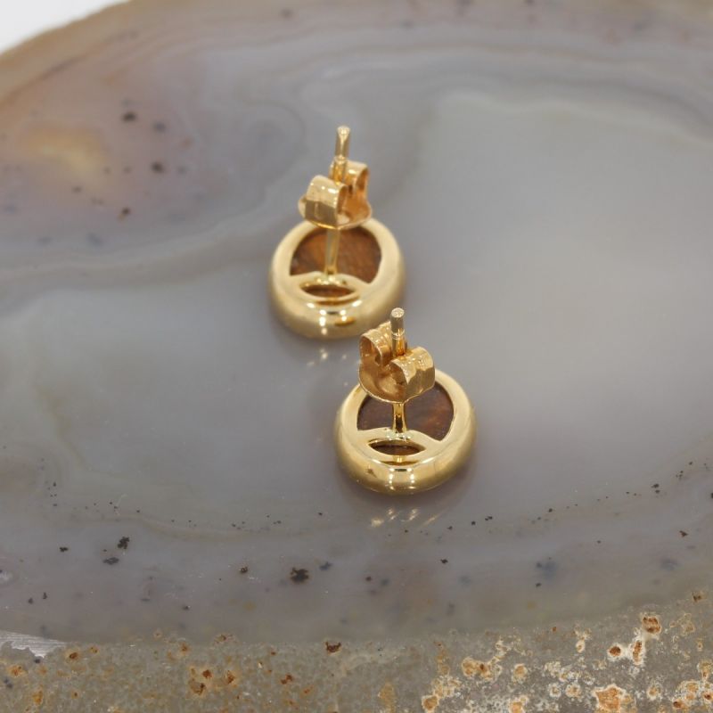 Wert 900 € Opal Ohrringe in 585er 14 K Gelbgold - 80993