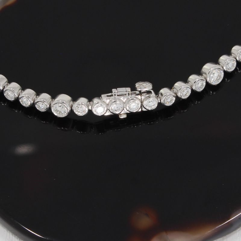 Wert 12850 € Brillant Armband (3,00 carat) in 585er 14 K Weißgold - H99