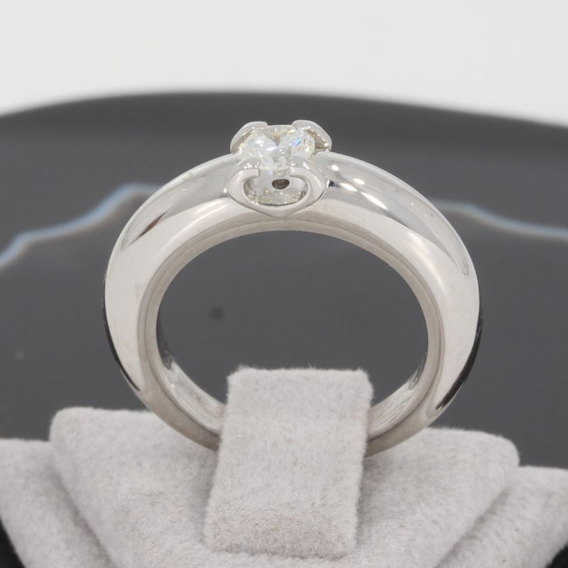 Wert 3150 € CARTIER Verlobungsring Solitär Brillant Ring (ca.0,30 carat) in 750er 18 K Weißgold - 81785