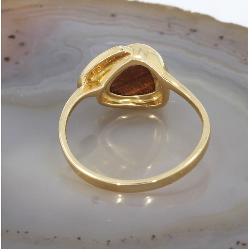 Wert 1190 Brillant Opal Ring in 585er 14 K Gelbgold - 84434