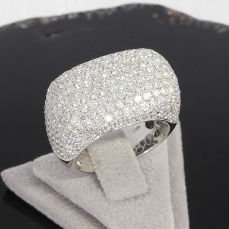 Sale! Wert 14450 € Brillant Ring (4,05 carat) in 585er 14 K Weißgold - 84516