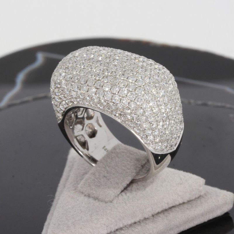 Sale! Wert 14450 € Brillant Ring (4,05 carat) in 585er 14 K Weißgold - 84516