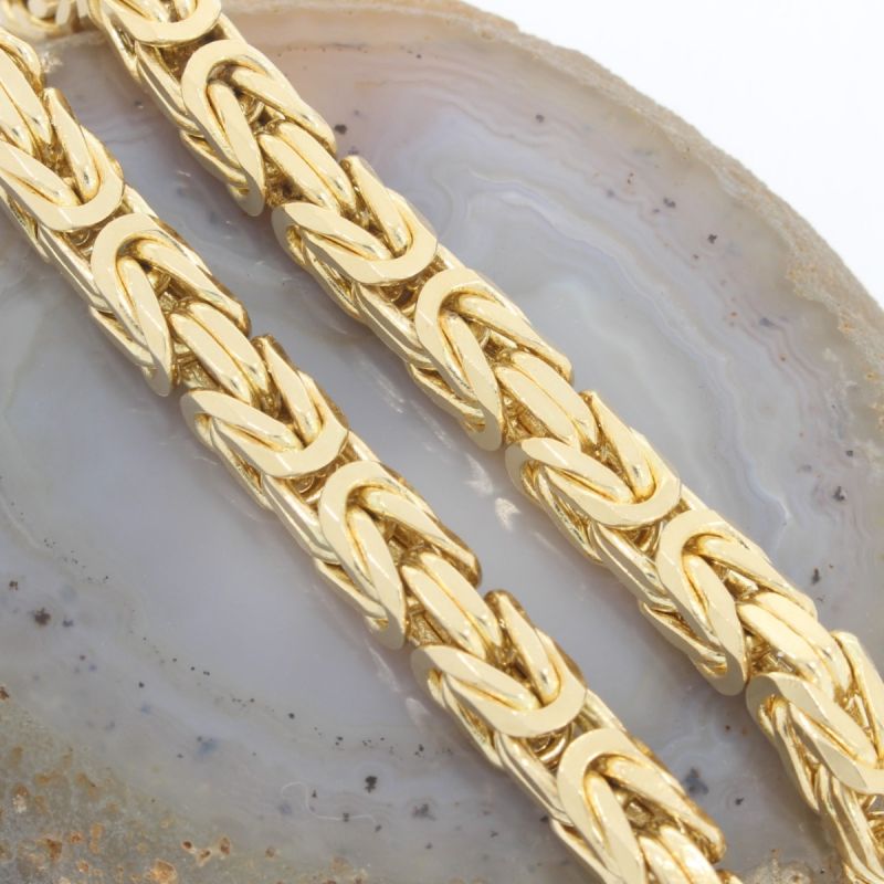 Wert 48900 € Königs Kette (287,7g) in 585er 14 K Gelbgold - 84883