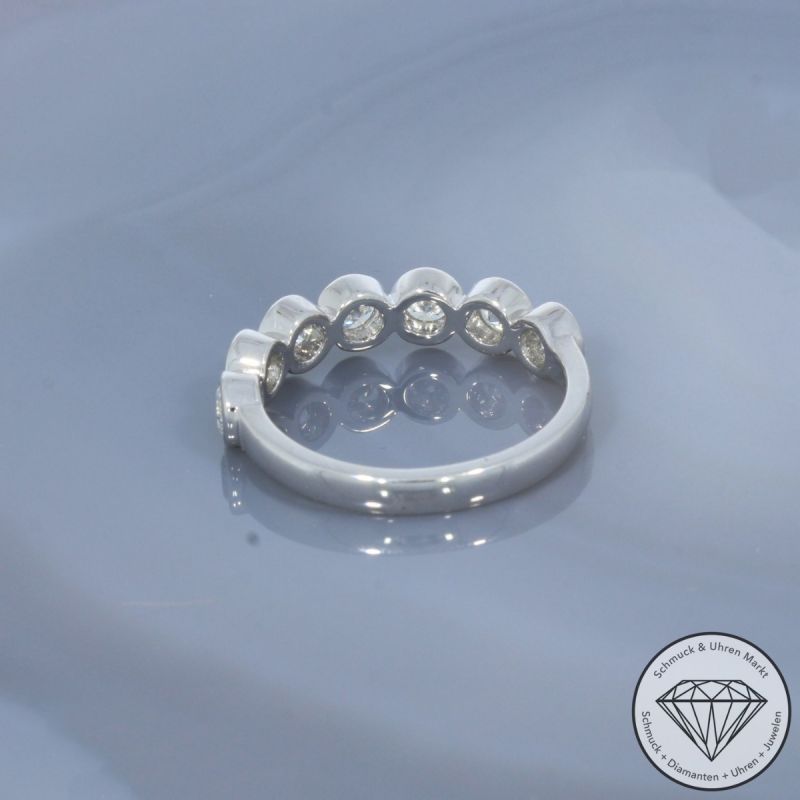 Wert 3990 € Brillant Ring (0,95 carat) in 750er 18 K Weißgold - 84967
